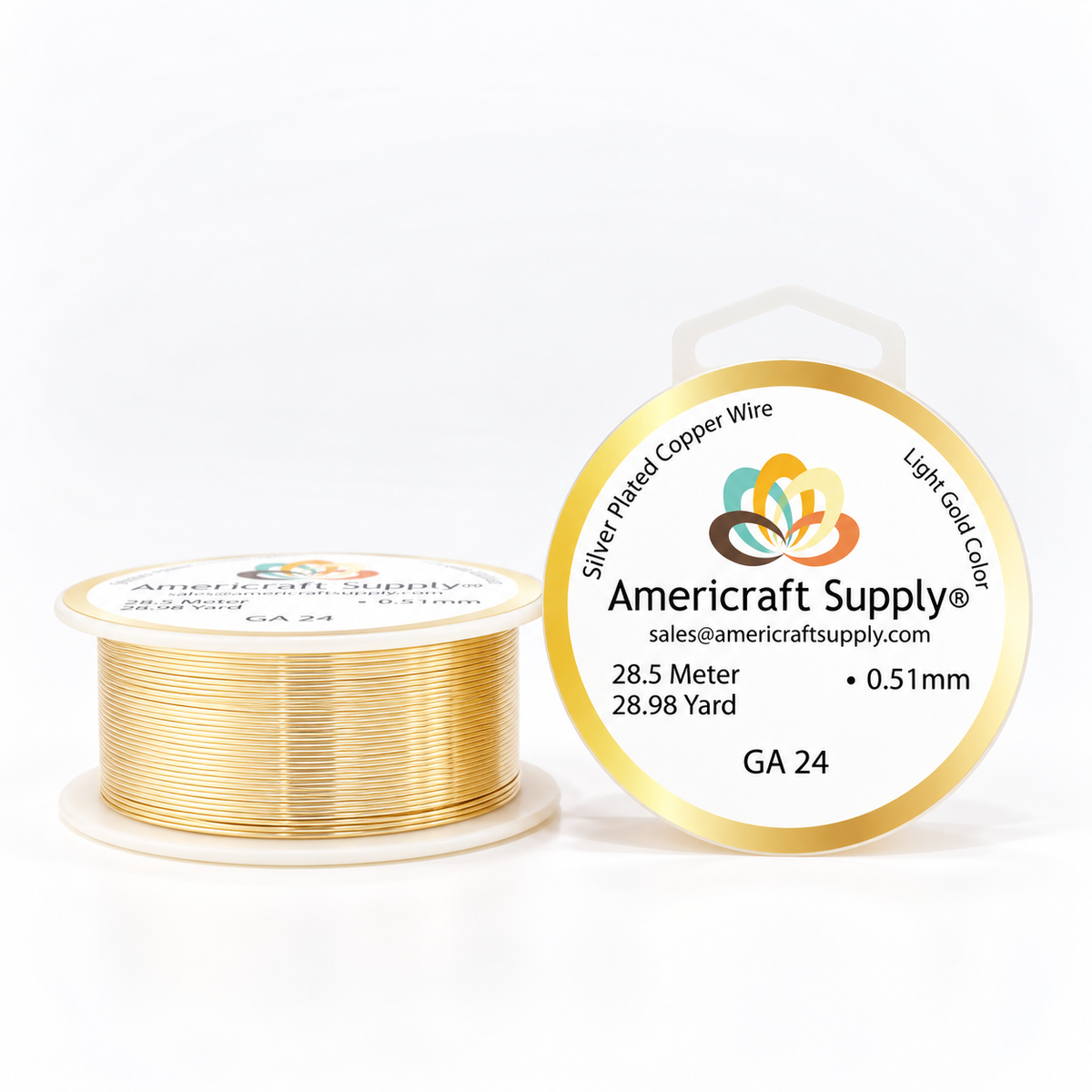 Alambre Calibre 24 Americraft Supply