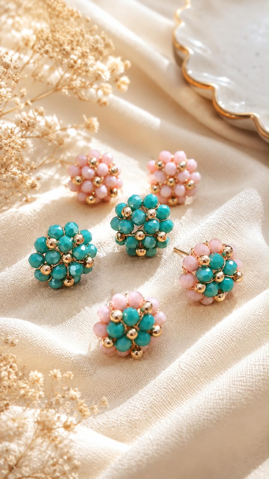 Aros Topitos Flor